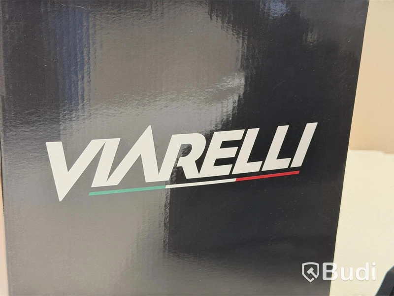 Viarelli motocross helmet, Titanium Grey