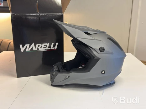 Crosshjälm Viarelli, titanium grey