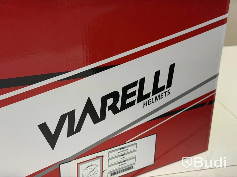 Hjälm Varelli V158, XL 61, matt svart