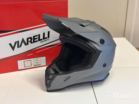 Crosshjälm Varelli, titanium grey, XS