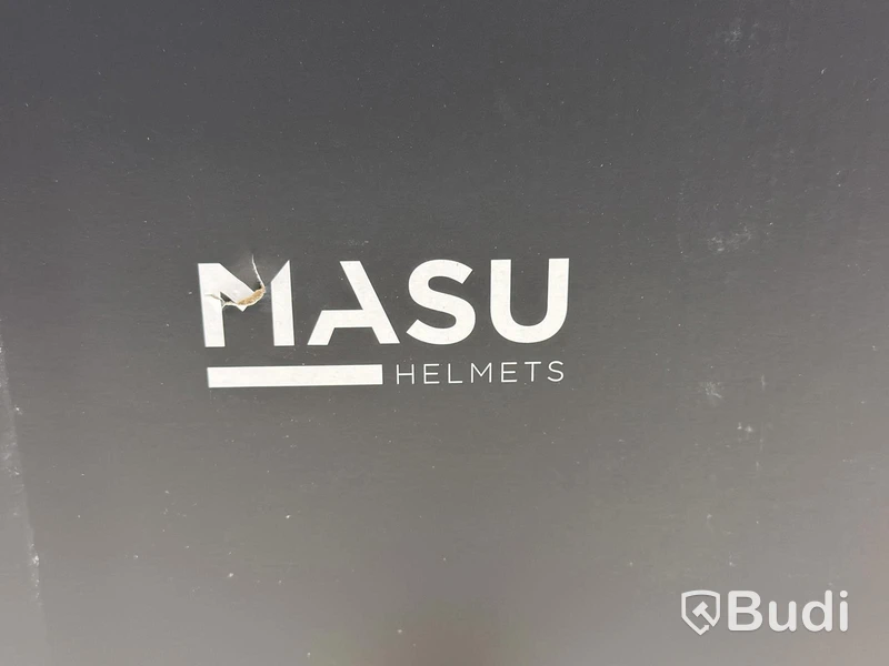 Hjälm MASU X128, matt svart