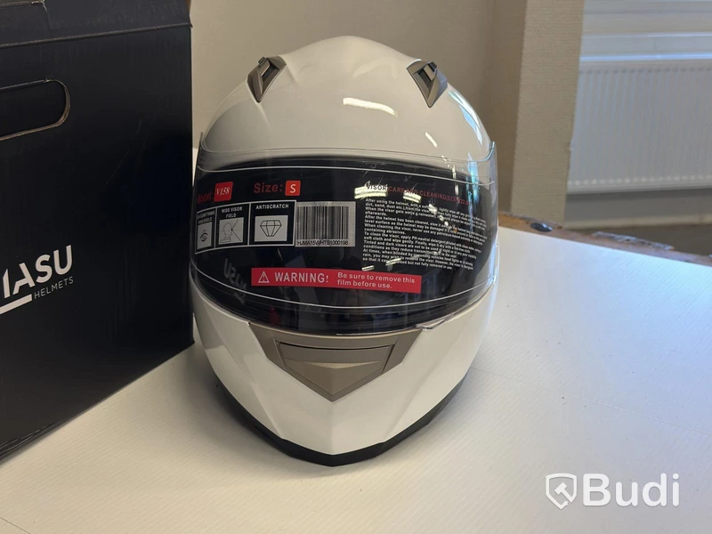 Hjälm MASU V158, S, glossy white