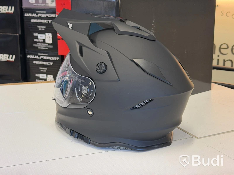 MC-hjälm Viarelli V331, svart, S