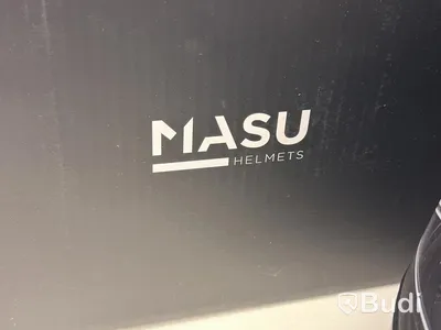 MC-hjälm MASU V158, XL, matt svart