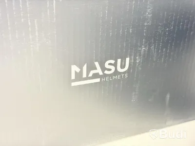 Motorcykelhjälm MASU V158, vit, XL