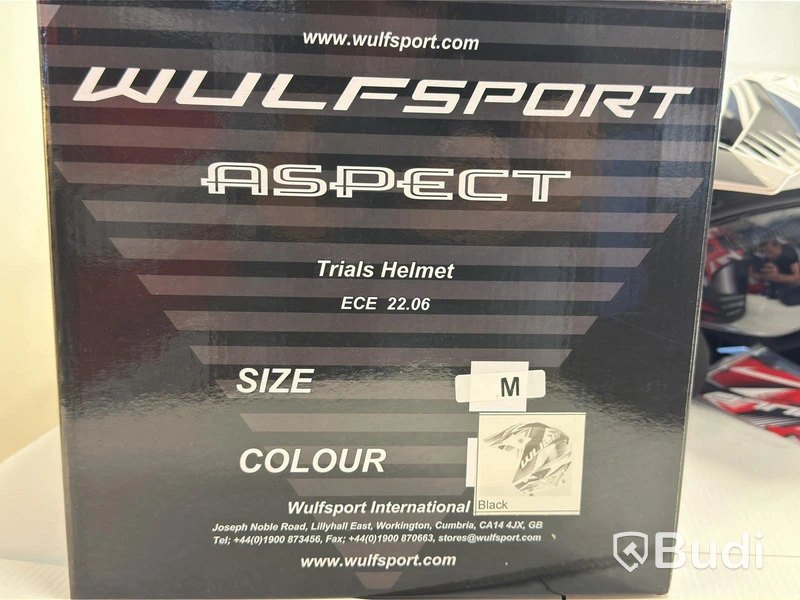 Hjälm Wulfsport Aspect, M, svart