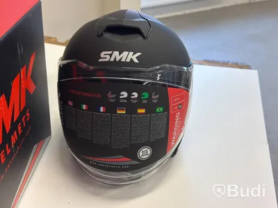 Hjälm SMK GTJ-S01, XS, matt svart
