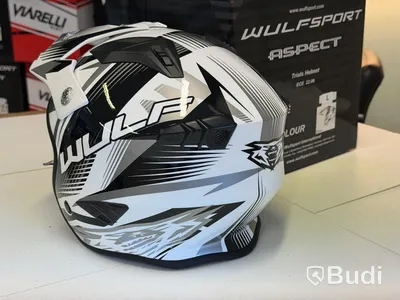 Wulfsport Aspect helmet, black, size L