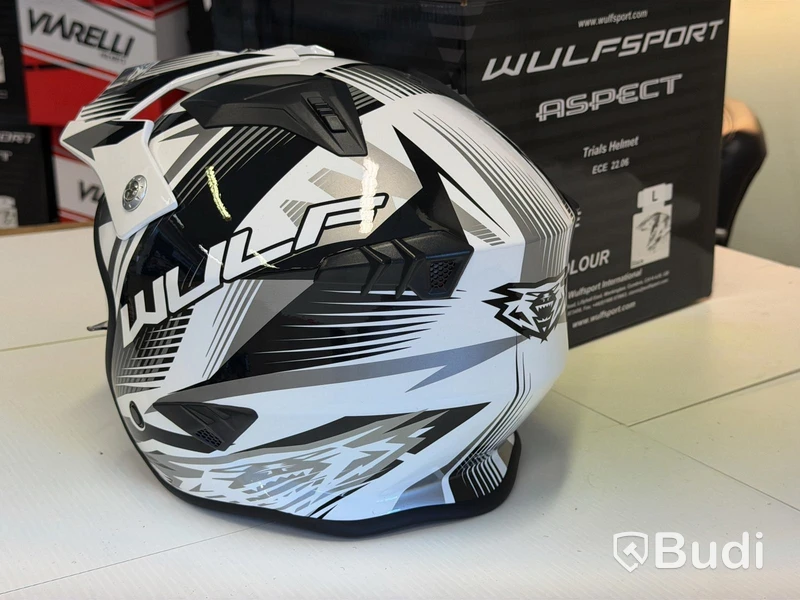 Wulfsport Aspect helmet, black, size L