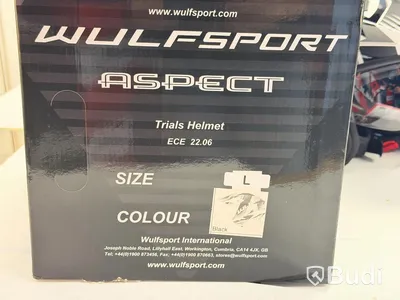 Wulfsport Aspect helmet, black, size L