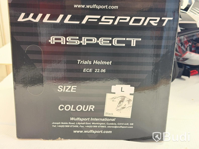 Wulfsport Aspect helmet, black, size L