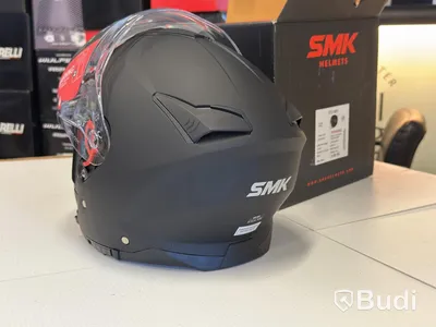 Hjälm SMK GTJ-S01, matt svart, XS