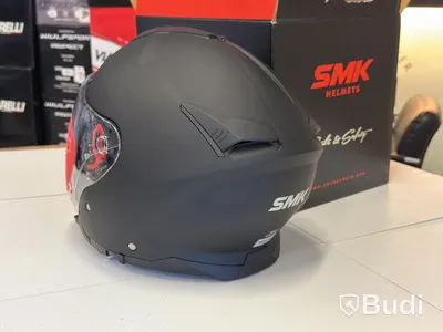 MC-hjälm SMK GTJ S01, XL, matt svart