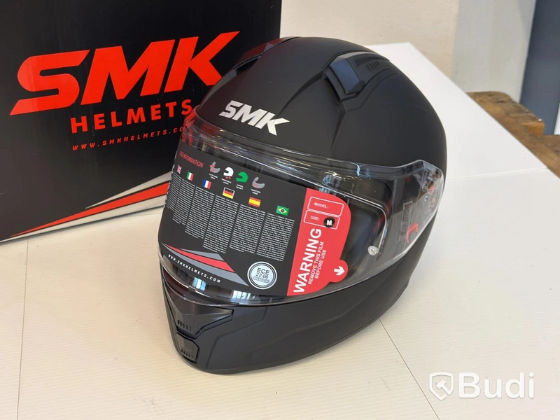 Hjälm SMK Bionic Adult, svart, M