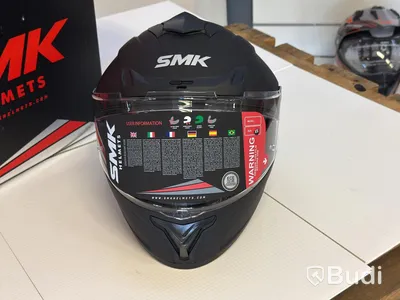 Hjälm SMK Typhoon S01, XS, svart