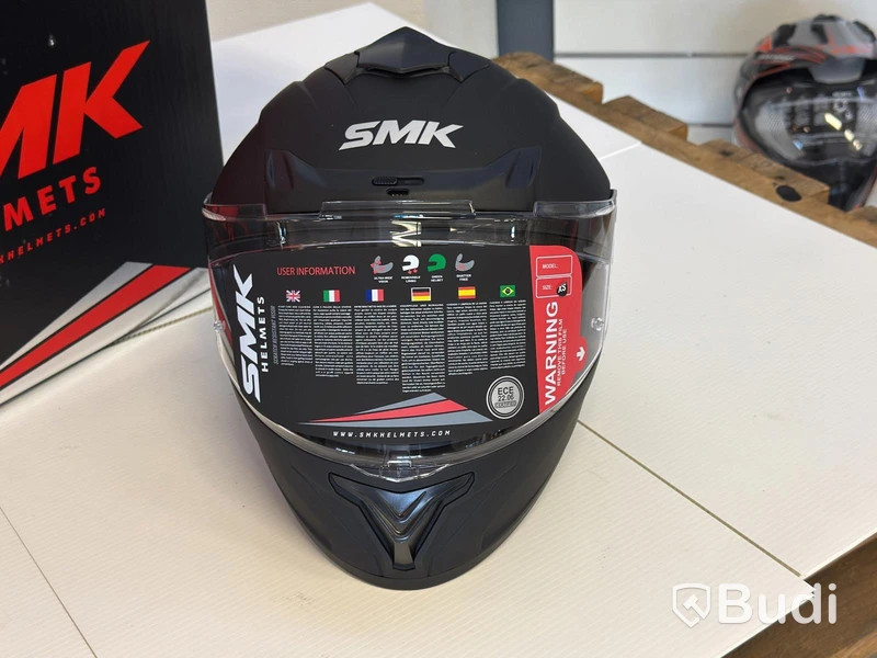 Hjälm SMK Typhoon S01, XS, svart
