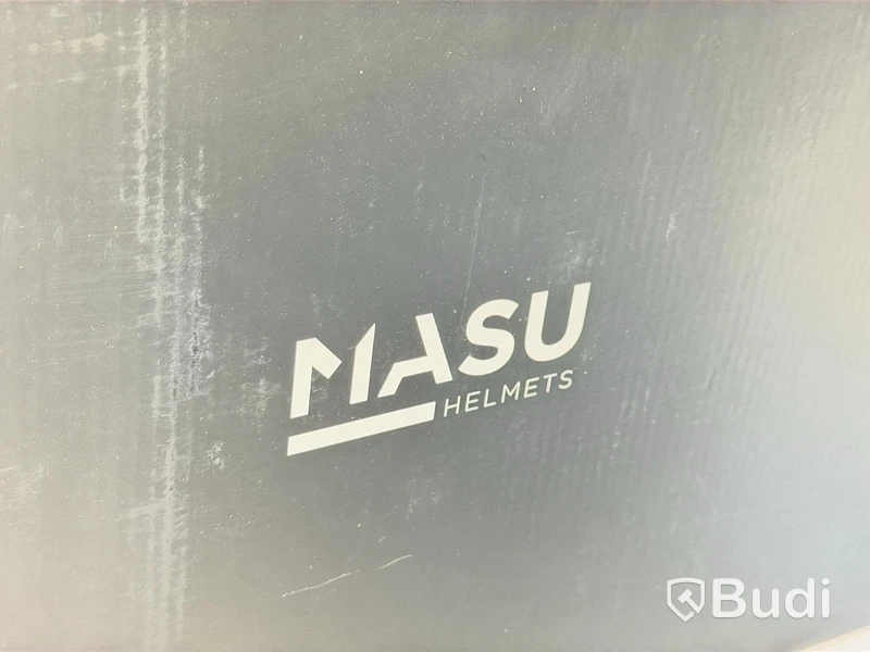 Hjälm MASU X128, mattsvart
