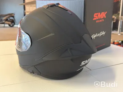 Hjälm SMK Typhoon-S01, XL, matt svart