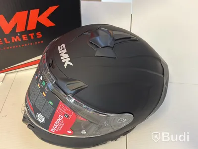 Hjälm SMK Typhoon-S01, XL, matt svart