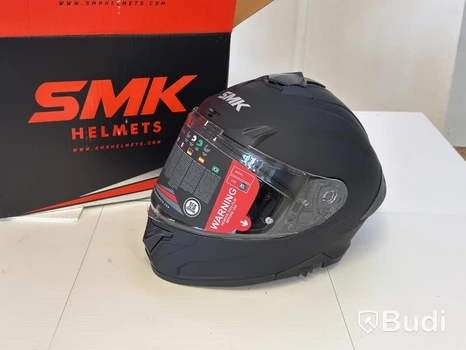 Hjälm SMK Typhoon-S01, XL, matt svart