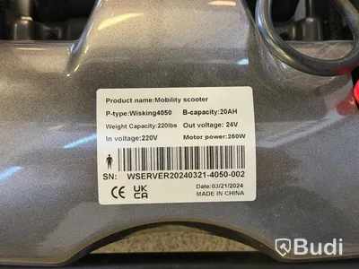 Mobilitetsscooter, Traveller, 250 W