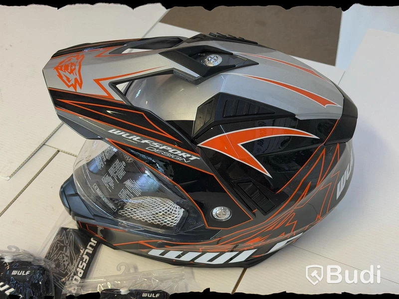 Crosshjälm Wulfsport, XS
