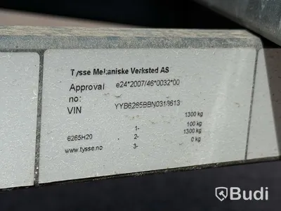 Tysse scaffolding trailer | aluminium scaffolding | 2022