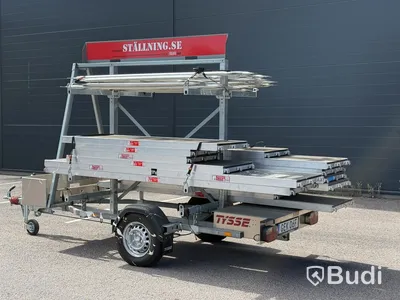 Tysse scaffolding trailer | aluminium scaffolding | 2022
