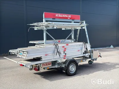 Tysse scaffolding trailer | aluminium scaffolding | 2022