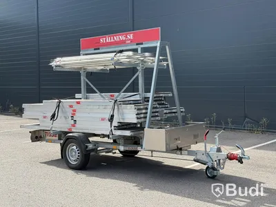 Tysse scaffolding trailer | aluminium scaffolding | 2022