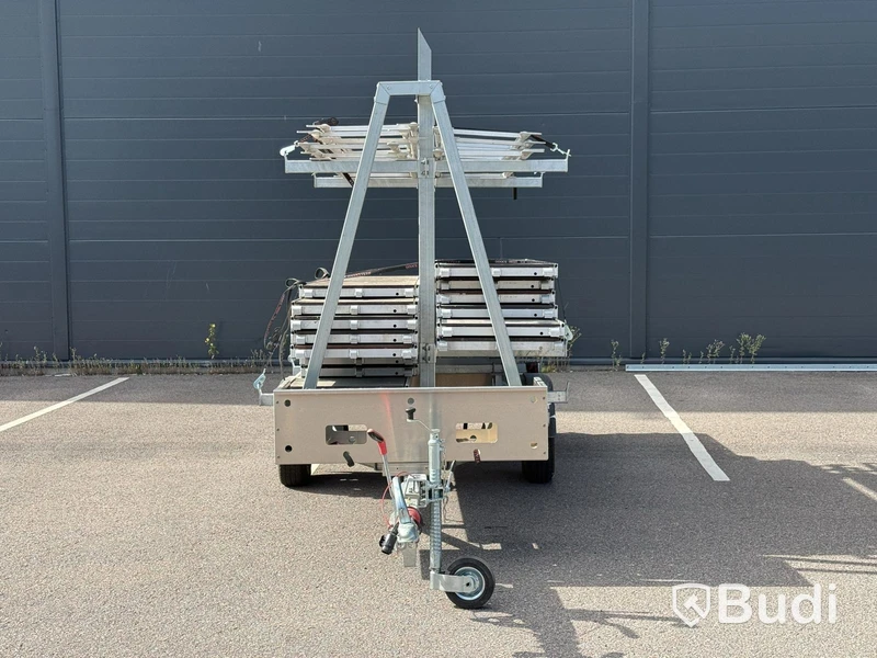 Tysse scaffolding trailer | aluminium scaffolding | 2022