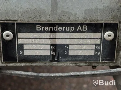 Brenderup D1250 Mesh-Sided Trailer | 2024