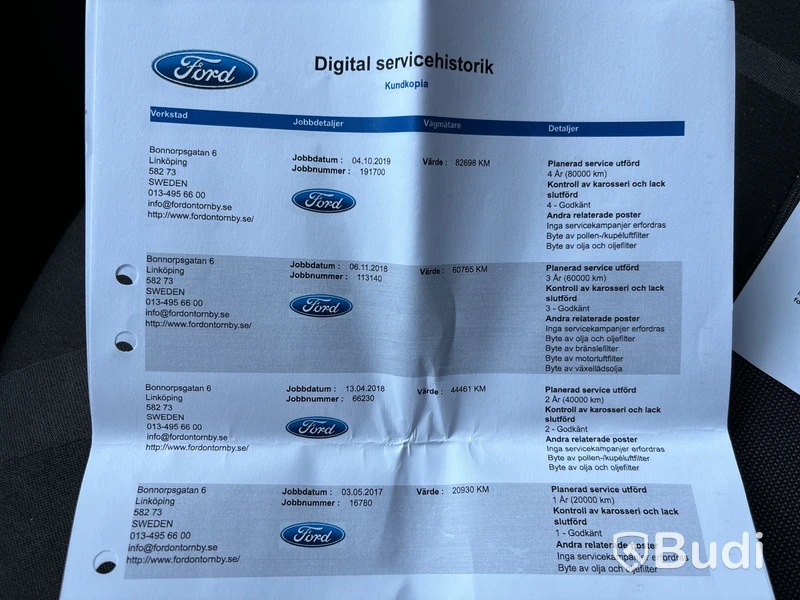 Ford Transit Connect 230 LWB | 120 hk | 15406 mil | 2016 - defekt växellåda