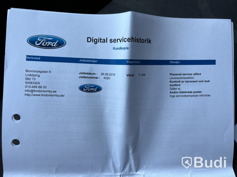 Ford Transit Connect 230 LWB | 120 hk | 15406 mil | 2016 - defekt växellåda