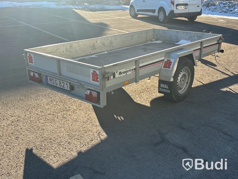 Bromsad släpvagn BK Hengeren PL1030T | 1000 kg | 2018