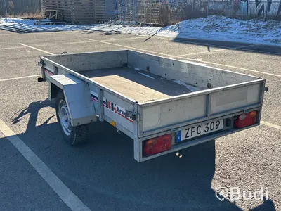 Obromsad släpvagn BK Hengeren PL0725T | 750 kg | 2018