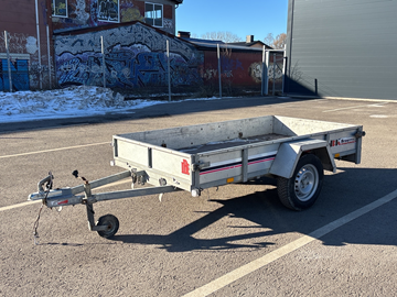 Obromsad släpvagn BK Hengeren PL0725T | 750 kg | 2018
