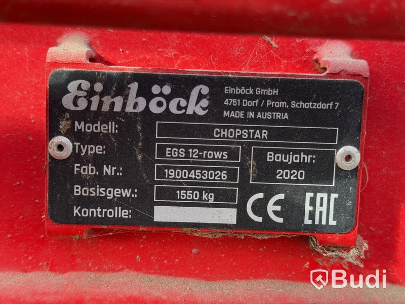 Row hoe Einböck Chopstar EGS 12-Rows | 2020