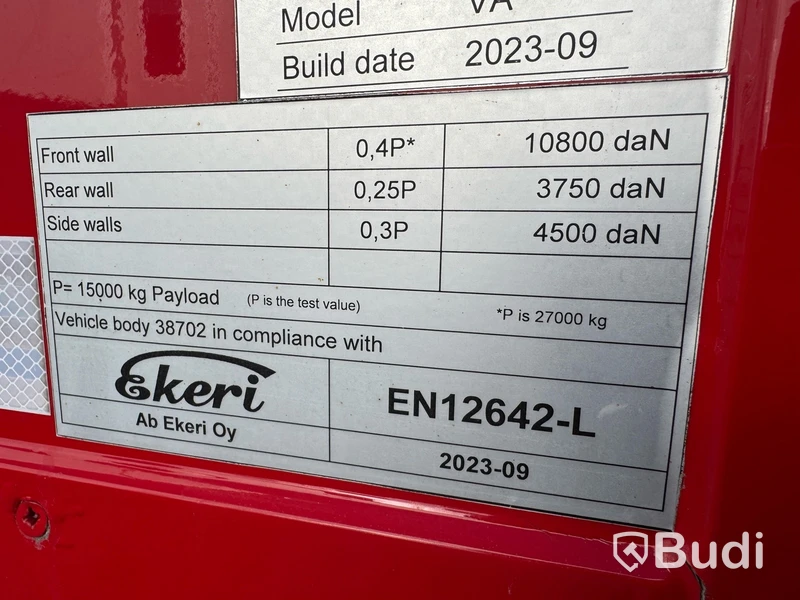 Fjärrbil Volvo FH13 500 6x2 I-Shift -2023 | Ekeri | Full-luft