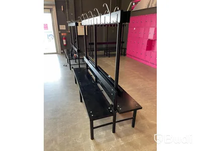 4st Omklädningsbänkar