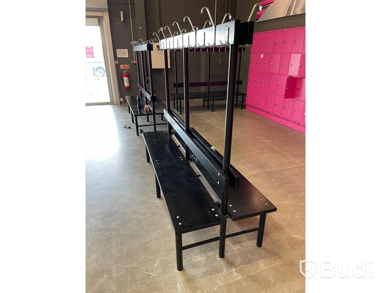 4st Omklädningsbänkar