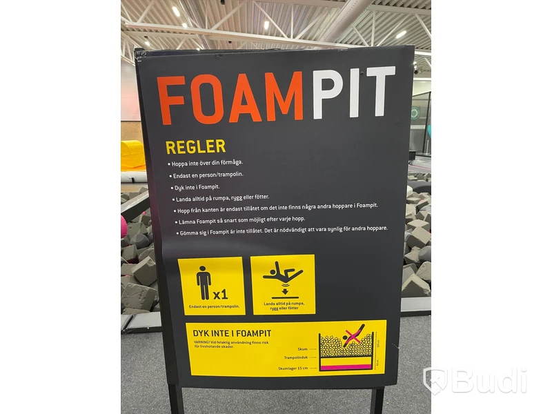 Foam Pit 158 kvm