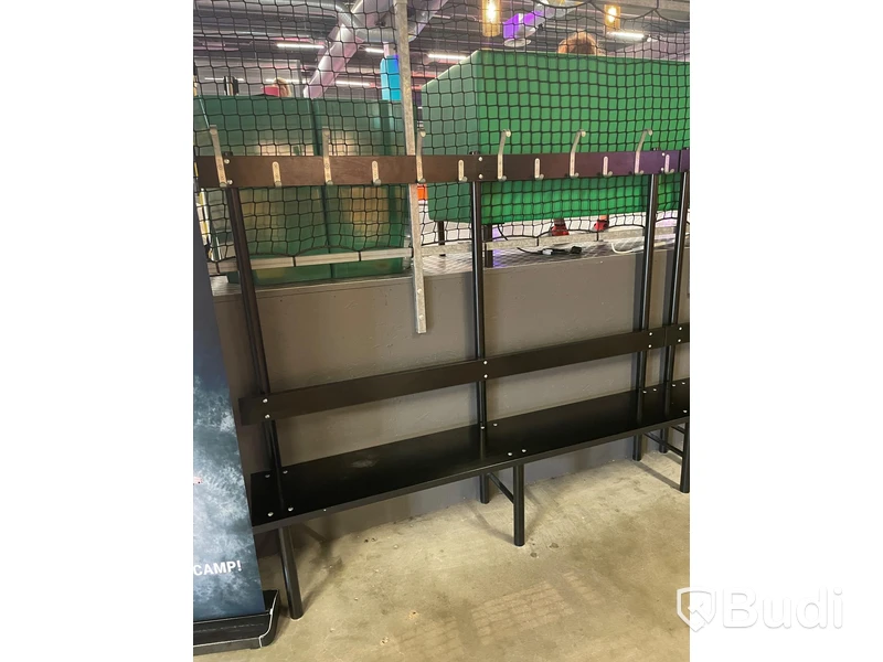 5 st omklädningsbänkar