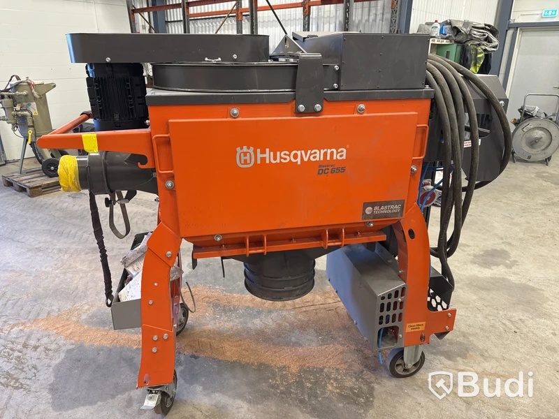 Blästermaskin Husqvarna Blastrac 1-10DS & DC 655 -2024