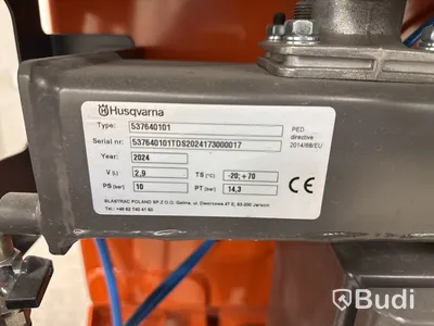 Blästermaskin Husqvarna Blastrac 1-10DS & DC 655 -2024