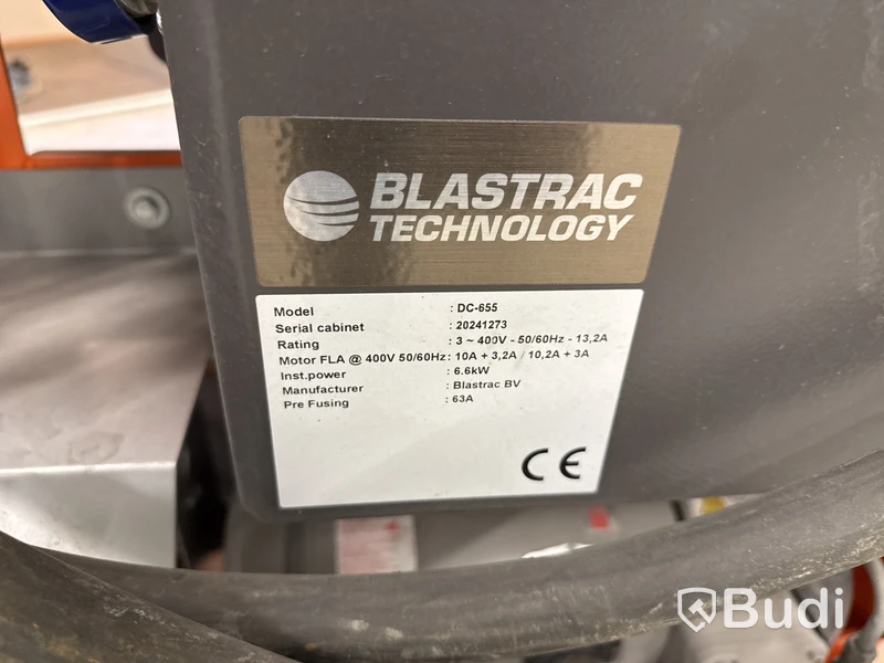 Blästermaskin Husqvarna Blastrac 1-10DS & DC 655 -2024