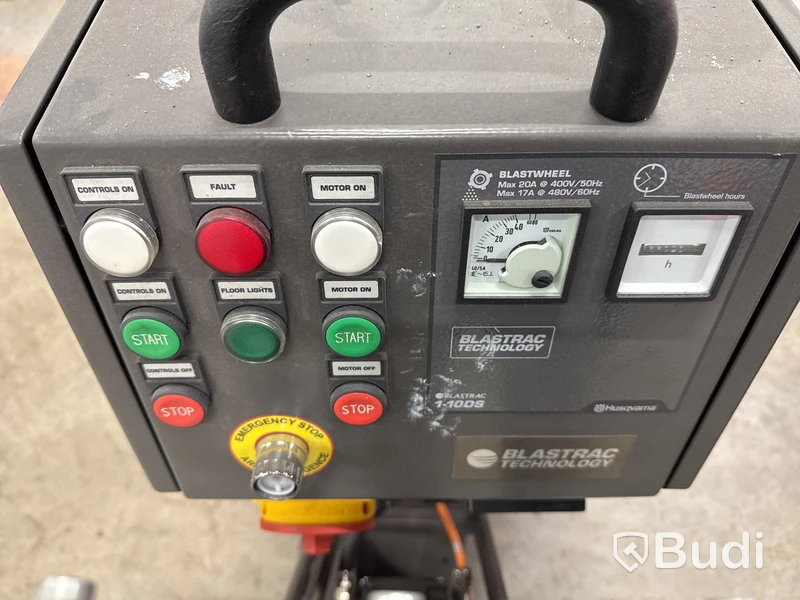 Blästermaskin Husqvarna Blastrac 1-10DS & DC 655 -2024