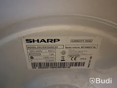 Tvättmaskin Sharp