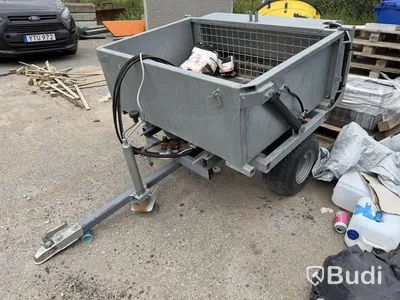 Hydraulic grit spreader, untested