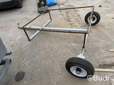 Homemade trailer for 1,000-litre IBC tank